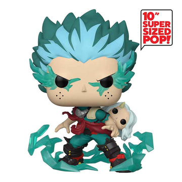 My Hero Academia Izuku Midoriya Infinite Deku with Eri 10" Super Size Funko Pop! Anime Figure